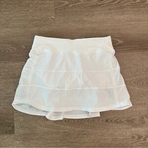 Lululemon Pace Rival Skirt White